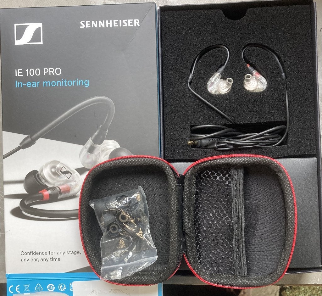 Sennheiser IE 100 Pro in ears, Ophalen of Verzenden, Zo goed als nieuw