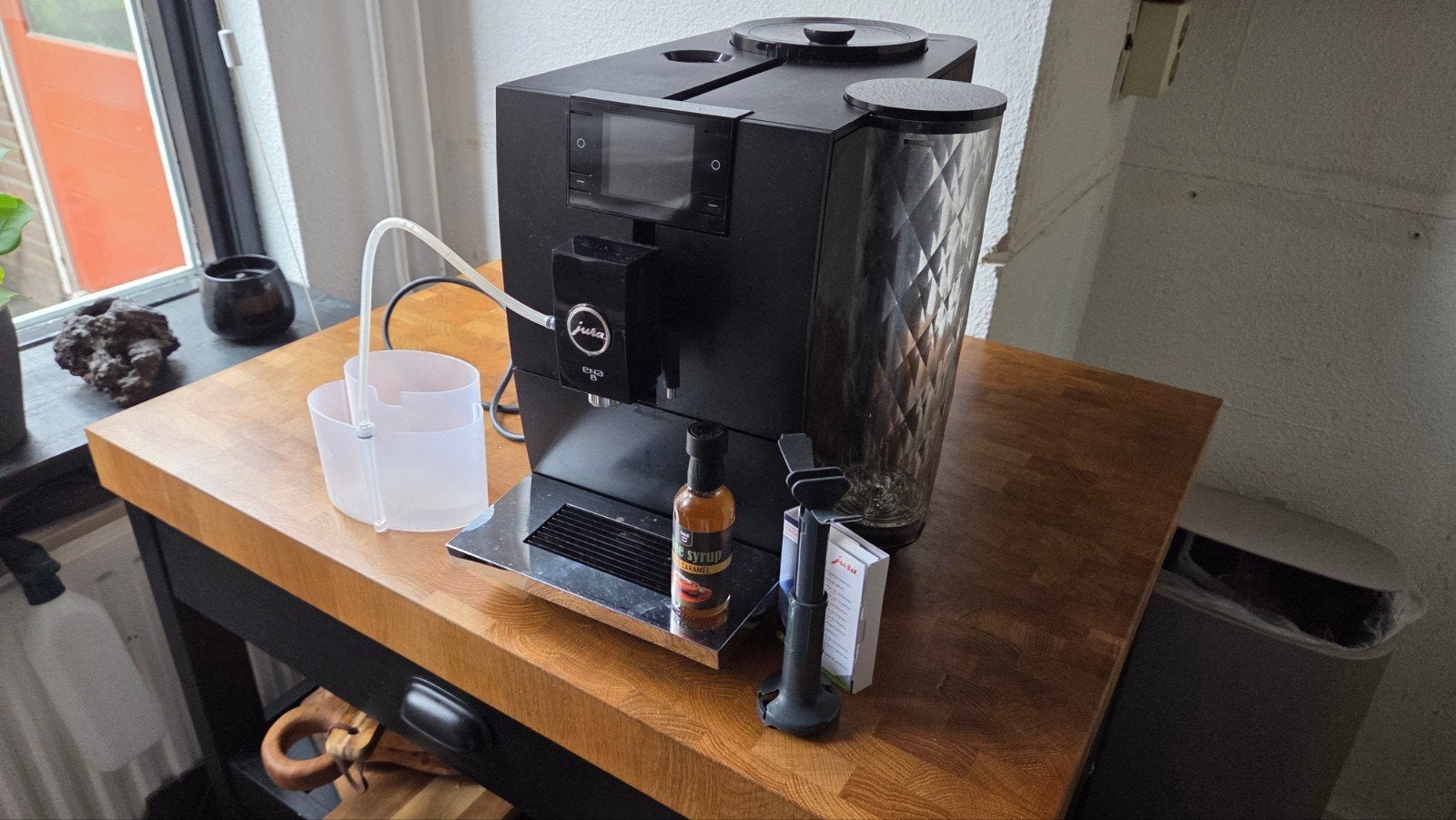 Jura ena 8, Ophalen, Koffiemachine