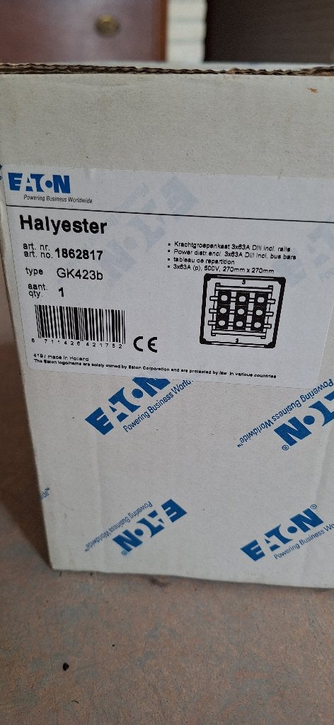 groepenkast, Doe-het-zelf en Verbouw, Elektra en Kabels, Ophalen, Nieuw, Overige typen