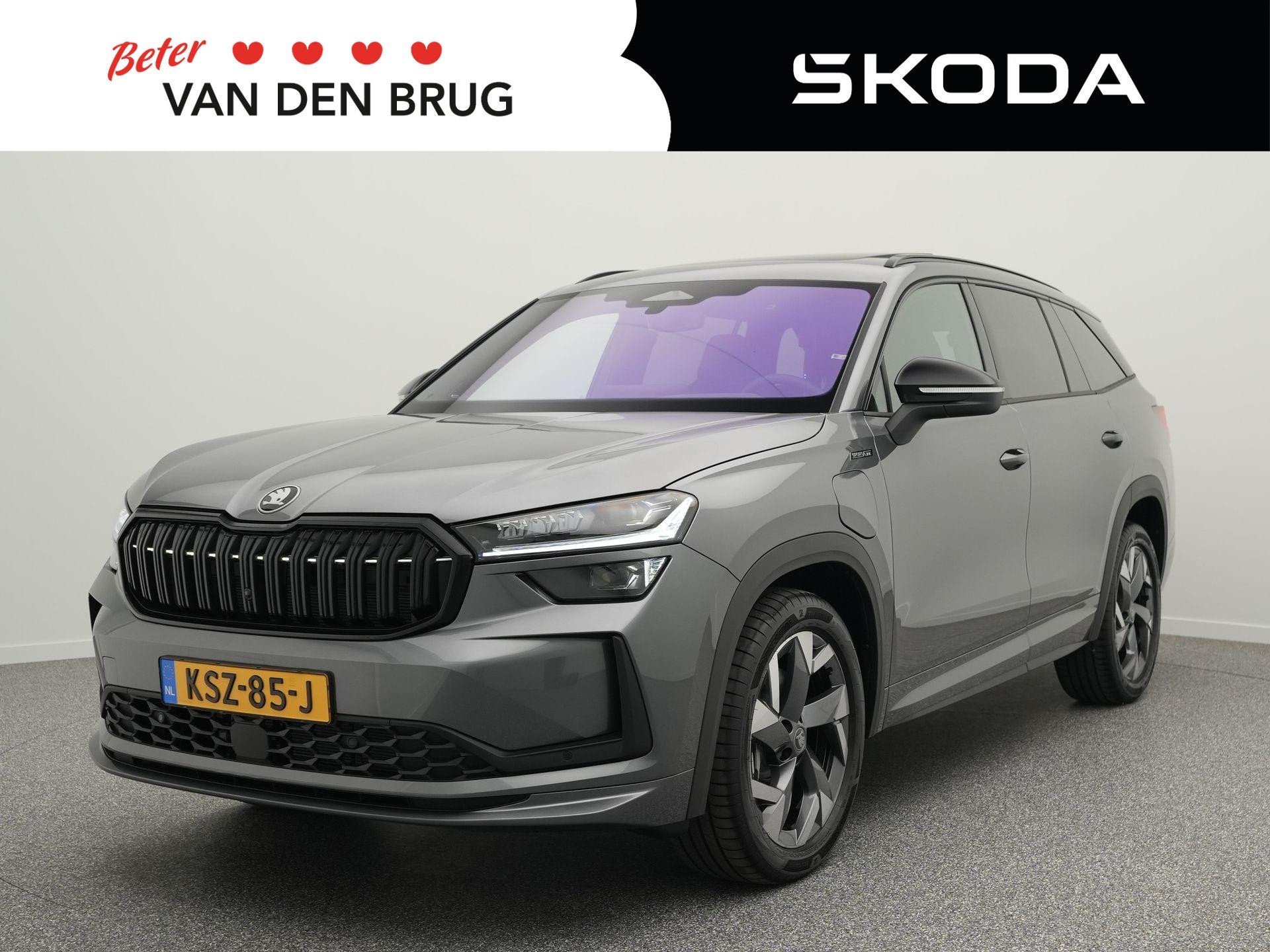 Skoda Kodiaq 1.5 TSI 204pk PHEV Sportline Business | Trekhaa, Auto's, Verwarmde buitenspiegels, Euro 6, 4 cilinders, 26 kWh