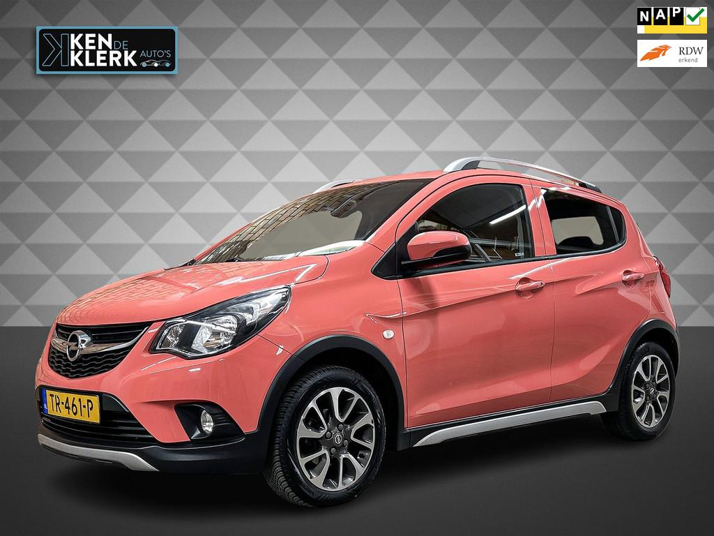 Opel KARL 1.0 Rocks Online Edition ROZE |Carplay | Navi |NAP, Voorwielaandrijving, 839 kg, Gebruikt, Euro 6