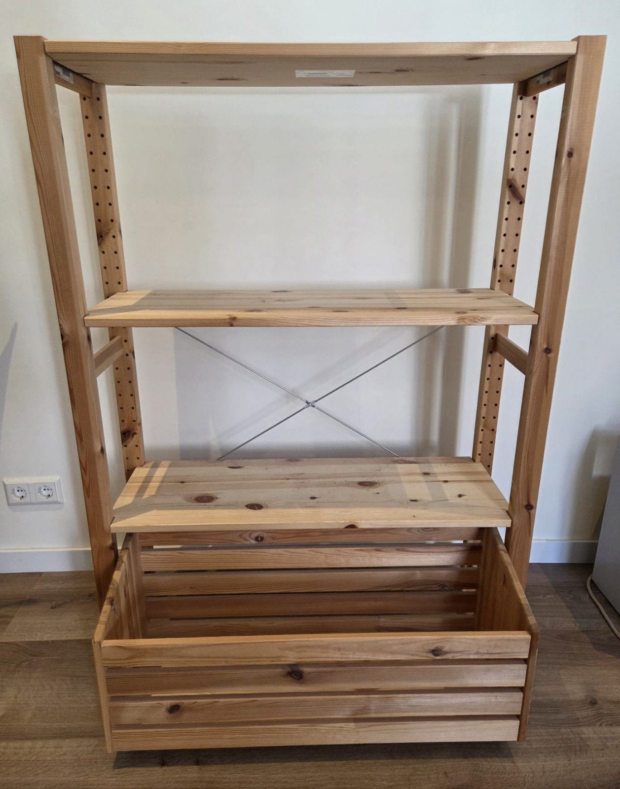 IKEA IVAR Kast/Opbergrek met Lade - Grenen, Ophalen