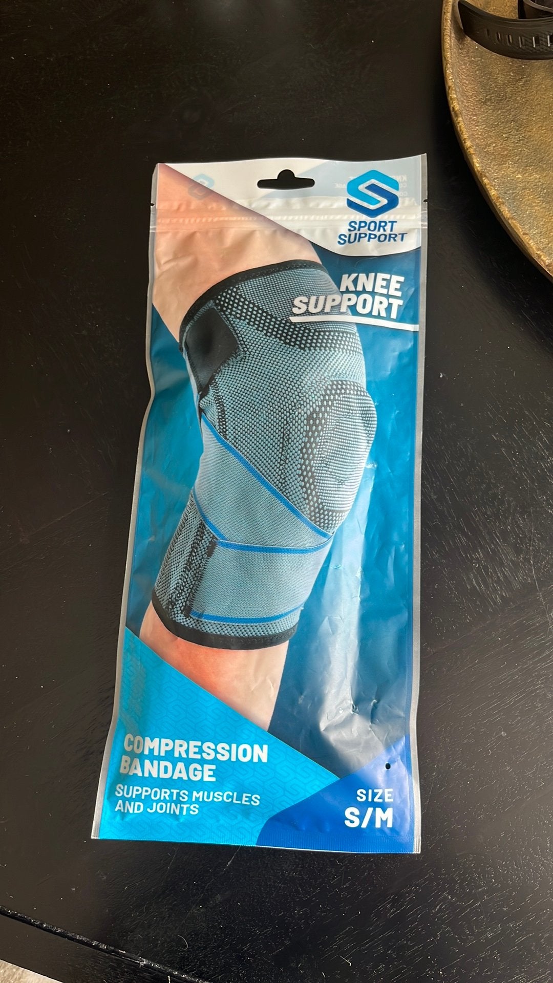 Knee support knie bandage maat S/M, Ophalen of Verzenden, Nieuw