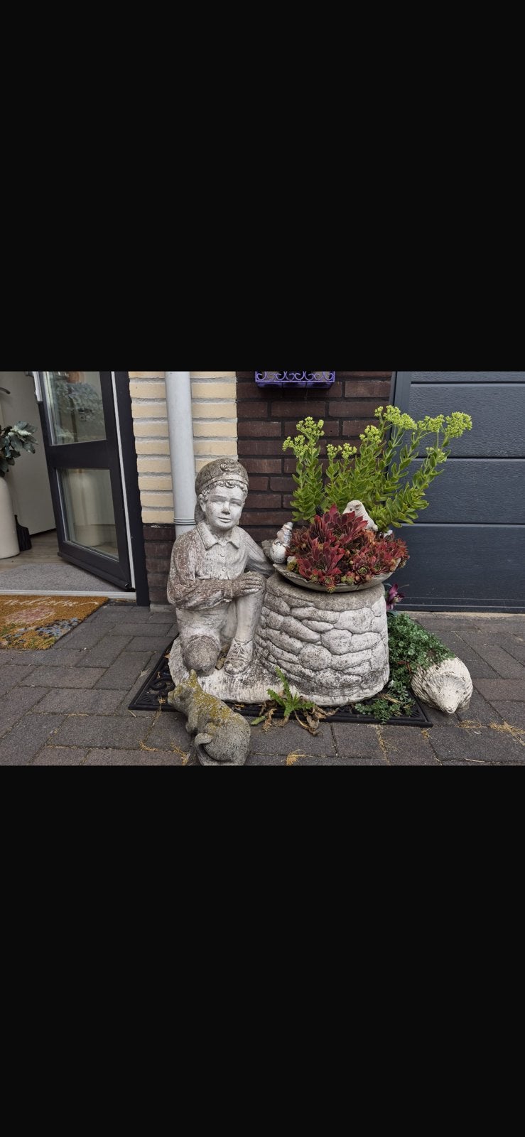 Betonnen beeld, Tuin en Terras, Ophalen of Verzenden, Zo goed als nieuw