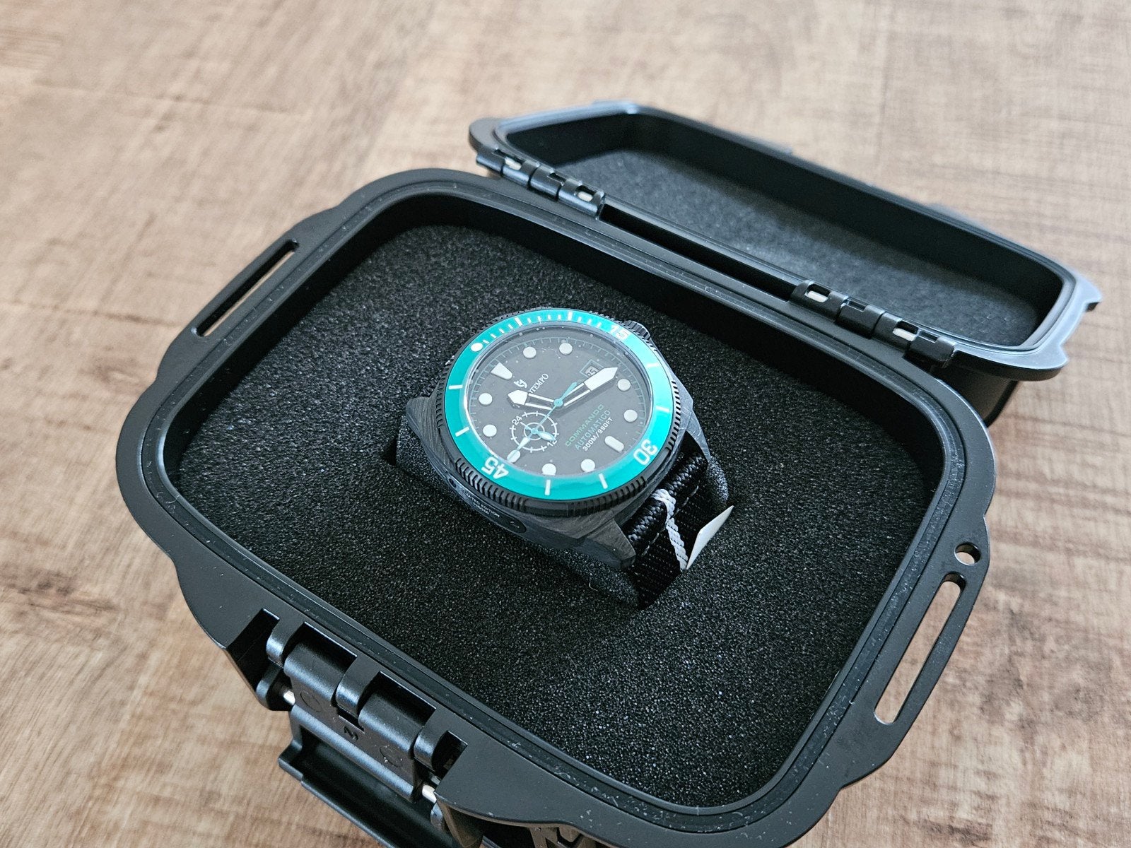 Tecnotempo Commando horloge 42mm nieuw, Overige merken, Overige materialen, Polshorloge, Overige materialen