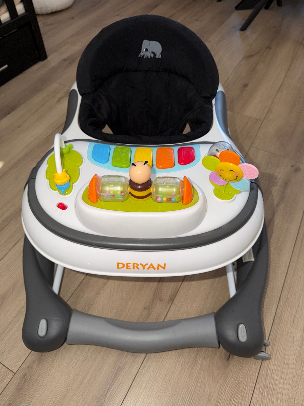 Deryan Babywalker met speelblad - Zo goed als nieuw, Ophalen of Verzenden, Zo goed als nieuw