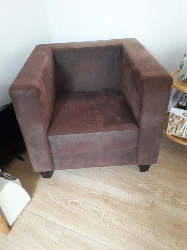 Zeer gemakkelijke kuipstoelen, Huis en Inrichting, Ophalen, Twee, Bruin, Jaren '70