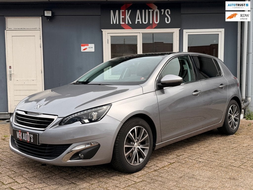 Peugeot 308 1.2 PureTech Allure|Navi|Climate|Cruise|BT|LMV|, Stof, Gebruikt, 1199 cc, 610 kg