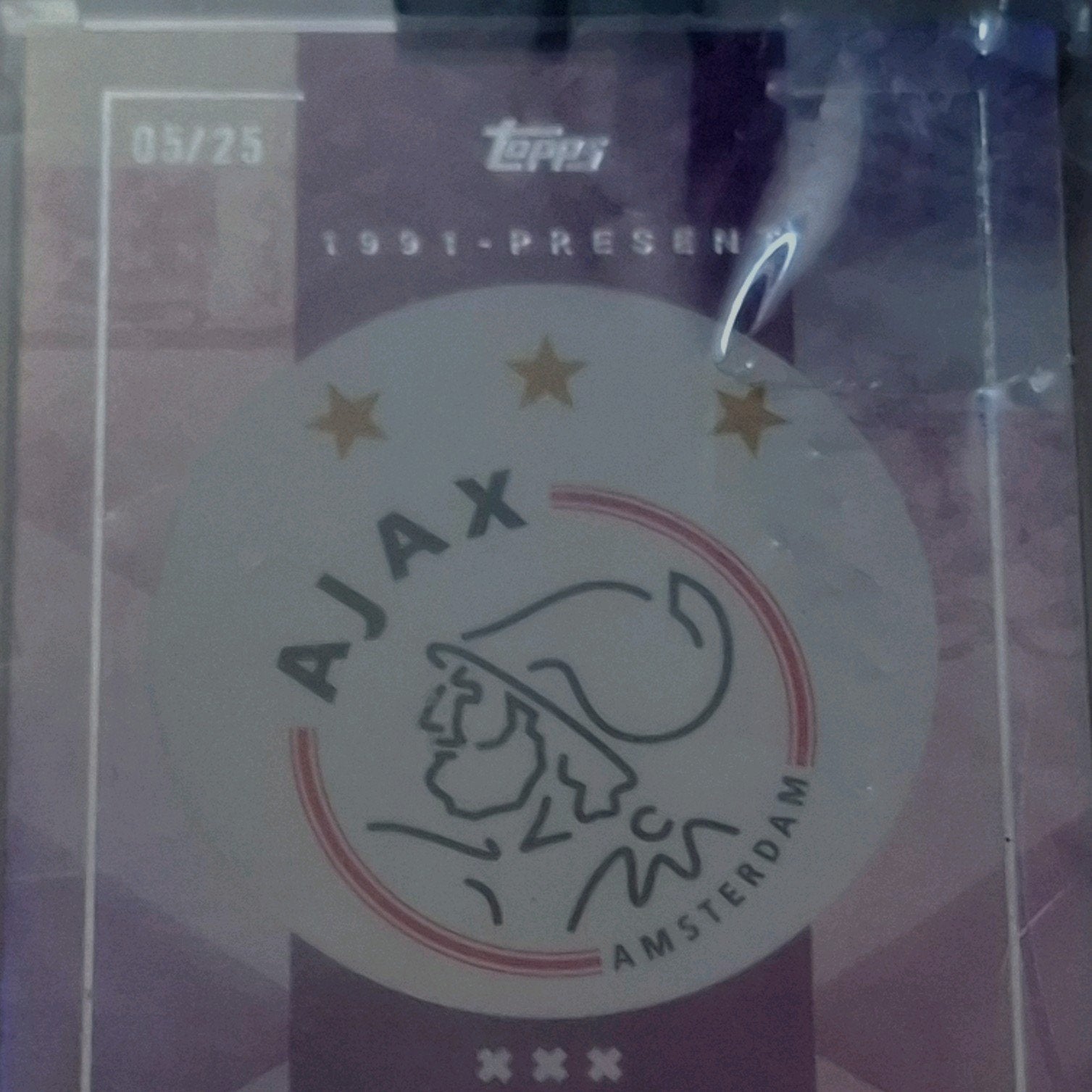 Topps Ajax Spelerskaart - Nieuw    number 05/25,,09/25,13/25, Ophalen, Nieuw, Ajax, Spelerskaart