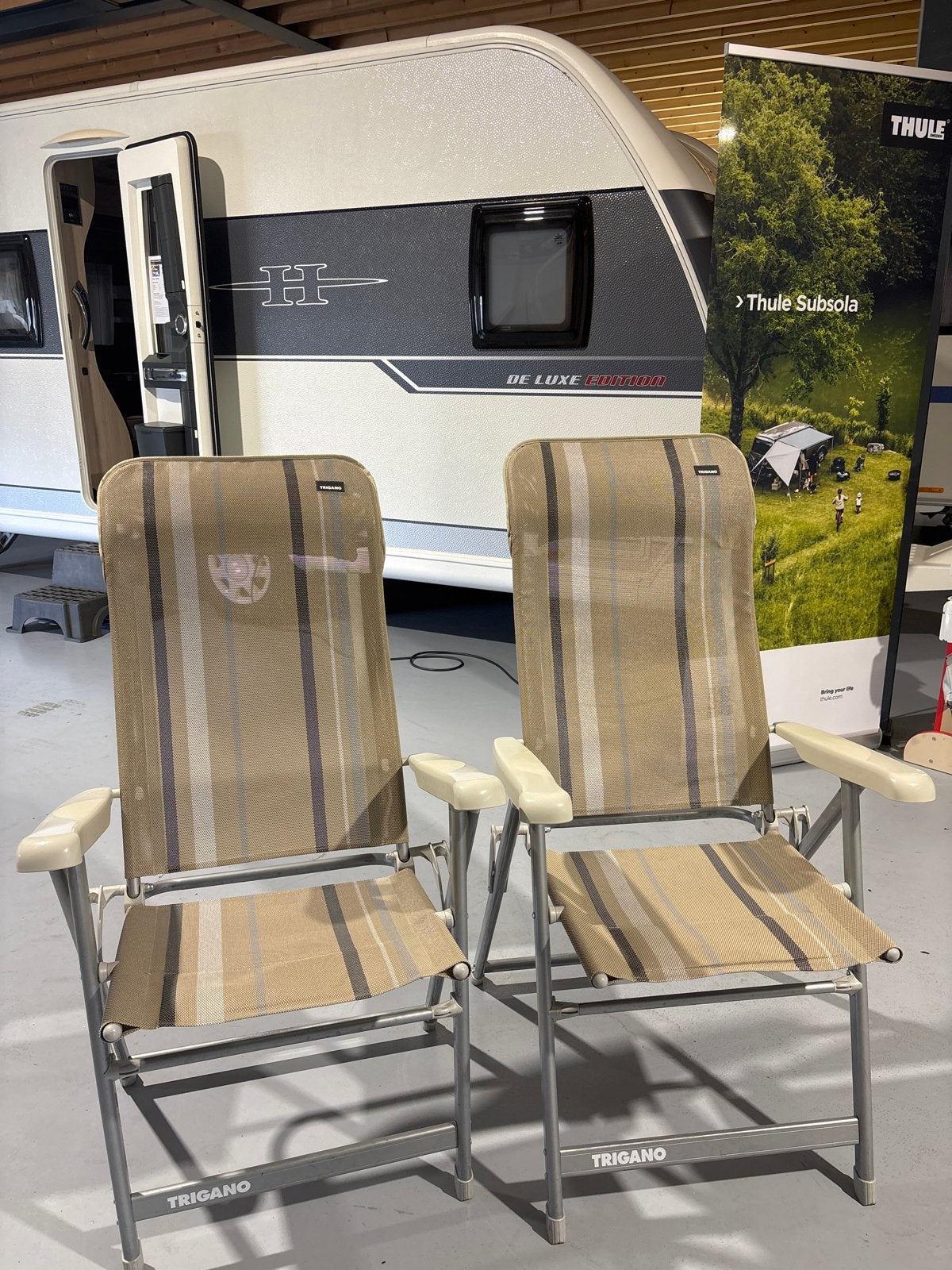 Trigano Campingstoelen - Set van 2, Ophalen, Gebruikt, Campingstoel