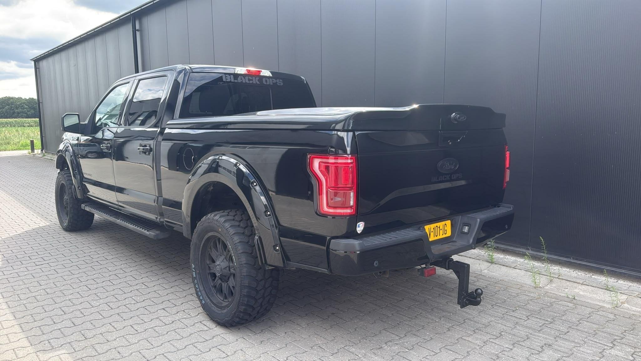 Ford USA F150 3.5 V6 Ecoboost SuperCrew XXL Blackops Pano La, Automaat, Euro 5, F-150, Zwart