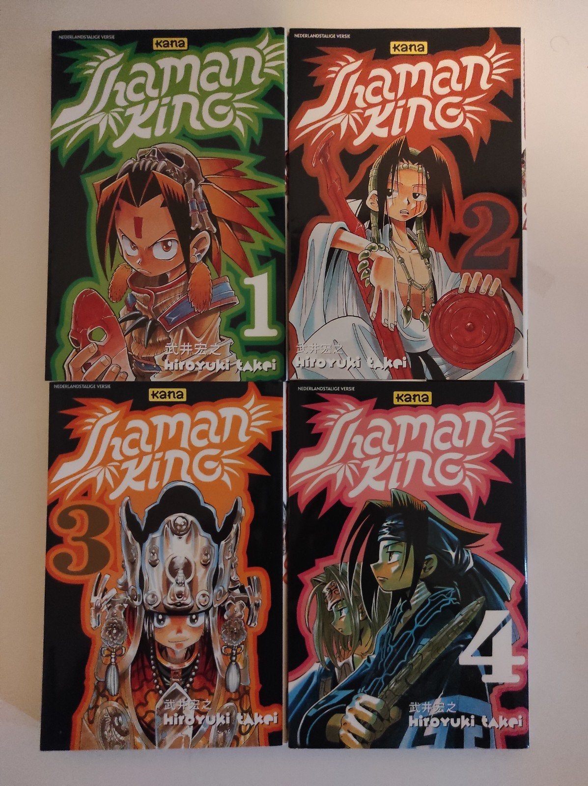 Shaman King Deel 1 T/M 4, Nederlandstalige versie., Eén comic, Ophalen of Verzenden, Amerika