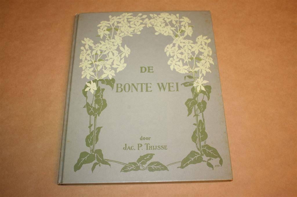 De Bonte Wei - Jac. P. Thijsse [Compleet plaatjesalbum], Boeken, Ophalen of Verzenden, Gelezen