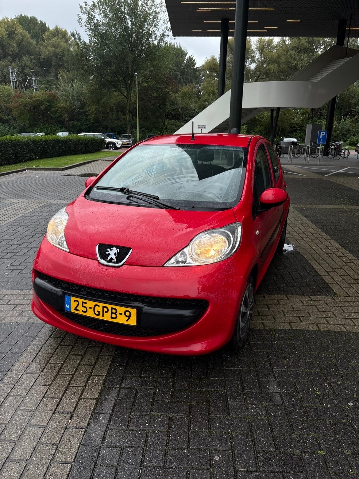 Peugeot 107 1.0 12V 5DR 2008 Rood €1695, Ophalen of Verzenden
