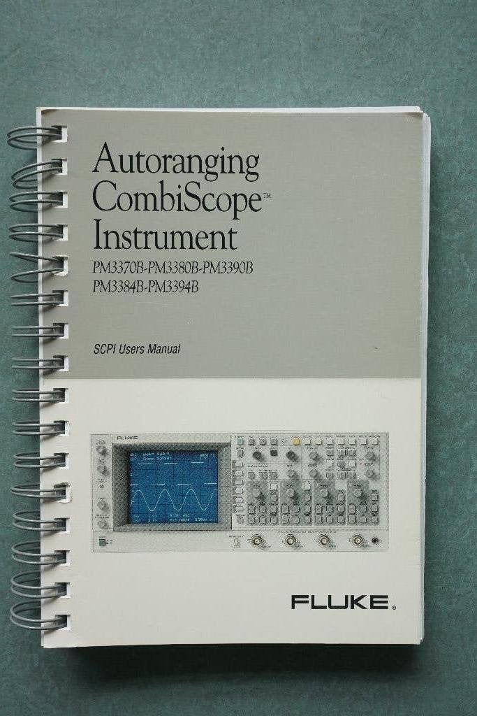 Fluke SCPI manual PM3370B,PM3380B,PM3384B,PM3390B,PM3394B, Verzenden, Gebruikt, Elektriciteit