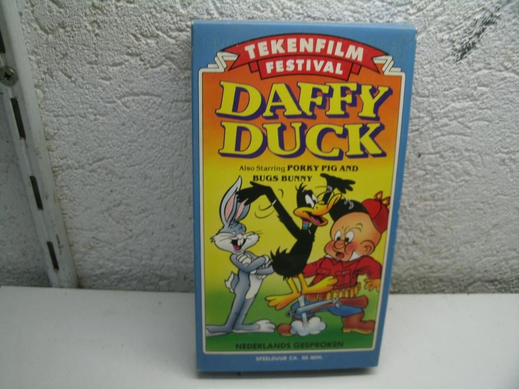 vhs 78a daffy duck tekenfilm festival, Cd's en Dvd's, VHS | Kinderen en Jeugd, Alle leeftijden, Ophalen of Verzenden, Zo goed als nieuw