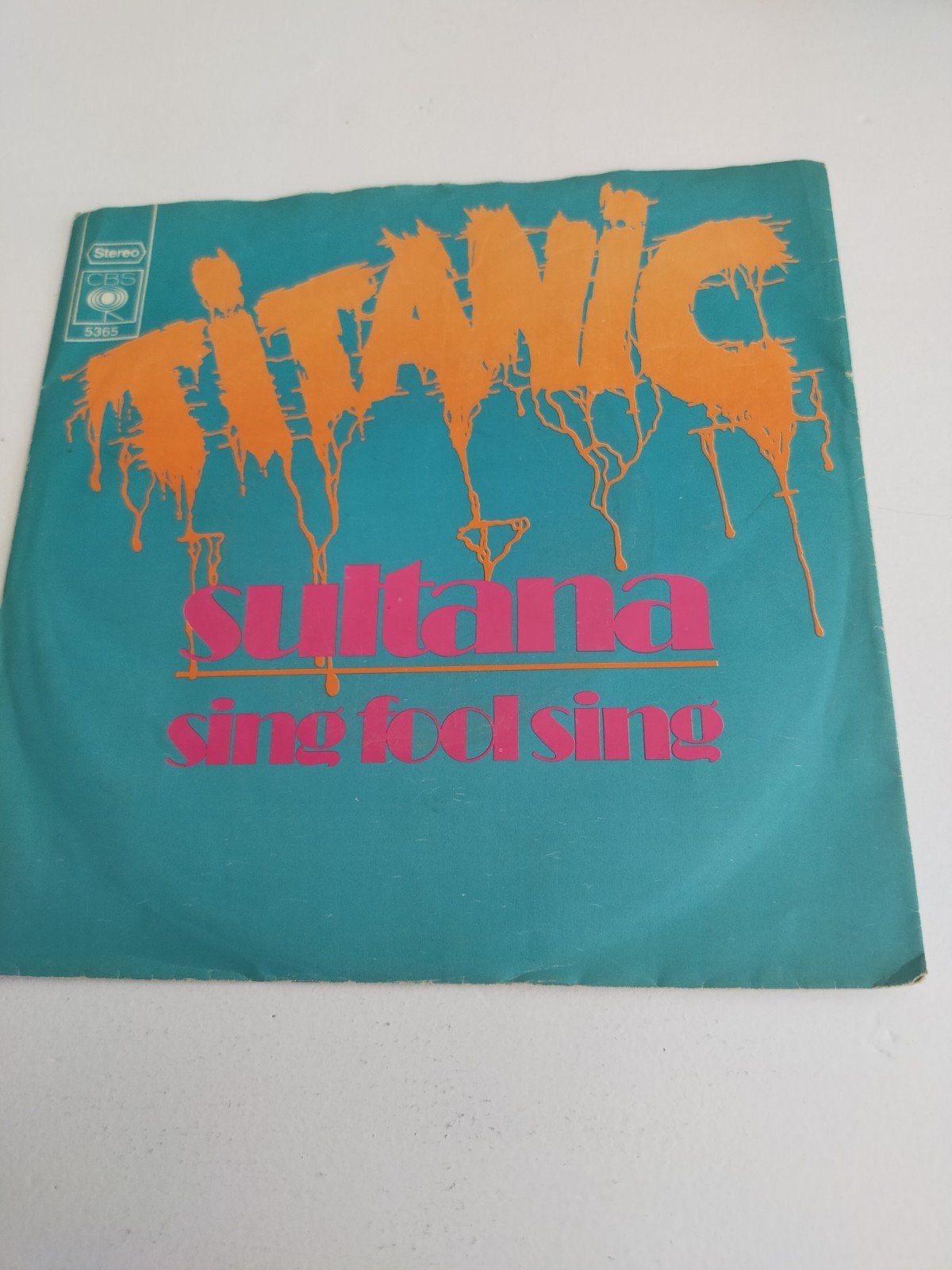 Titanic , sultana, Cd's en Dvd's, Vinyl Singles, Zo goed als nieuw, Pop, Ophalen of Verzenden