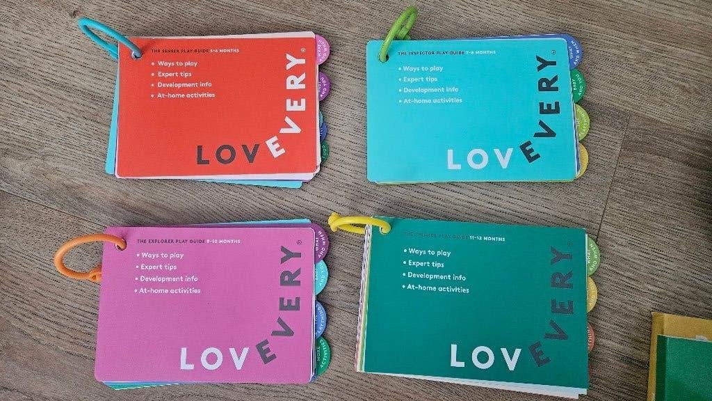 Lovevery houten montessori speelgoed mix uit 5-12mnd kit, Kinderen en Baby's, Ophalen, Zo goed als nieuw, Overige typen