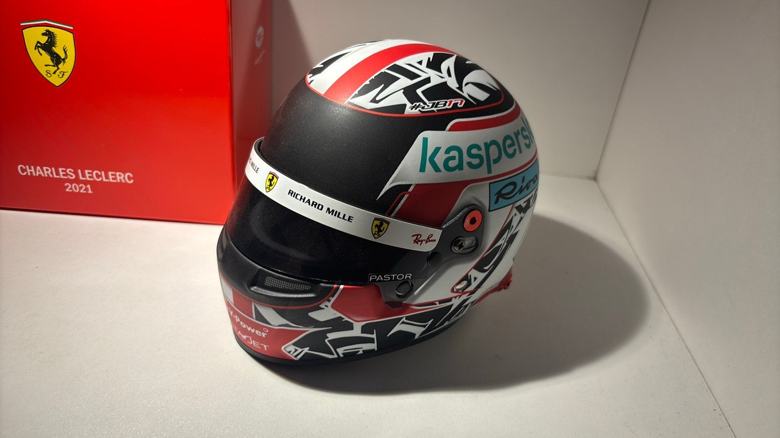 Helm charles leclerc 2021 1.2, Auto, Ophalen of Verzenden, A, A