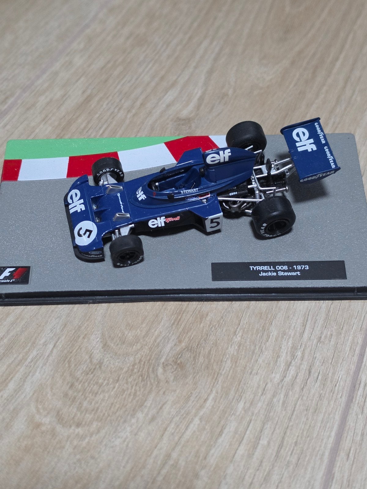 Tyrrell 006 - 1973 Jackie Stewart Formule 1 modelauto, Ophalen of Verzenden, Zo goed als nieuw, Overige typen
