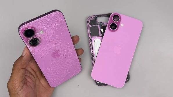 iphone 16  Achterkant vervangen, Ophalen of Verzenden, Overige typen