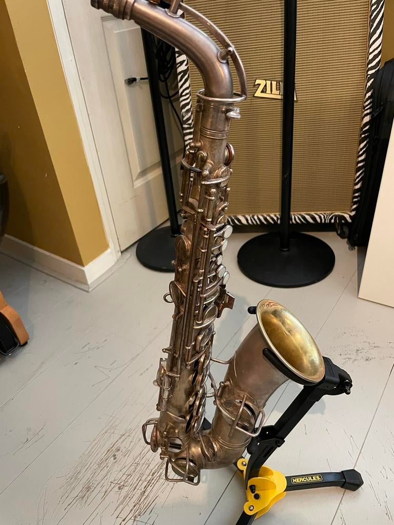 Vintage Conn Alt Saxofoon uit 1923 - Chuberry Model, Ophalen of Verzenden, Gebruikt, Alt