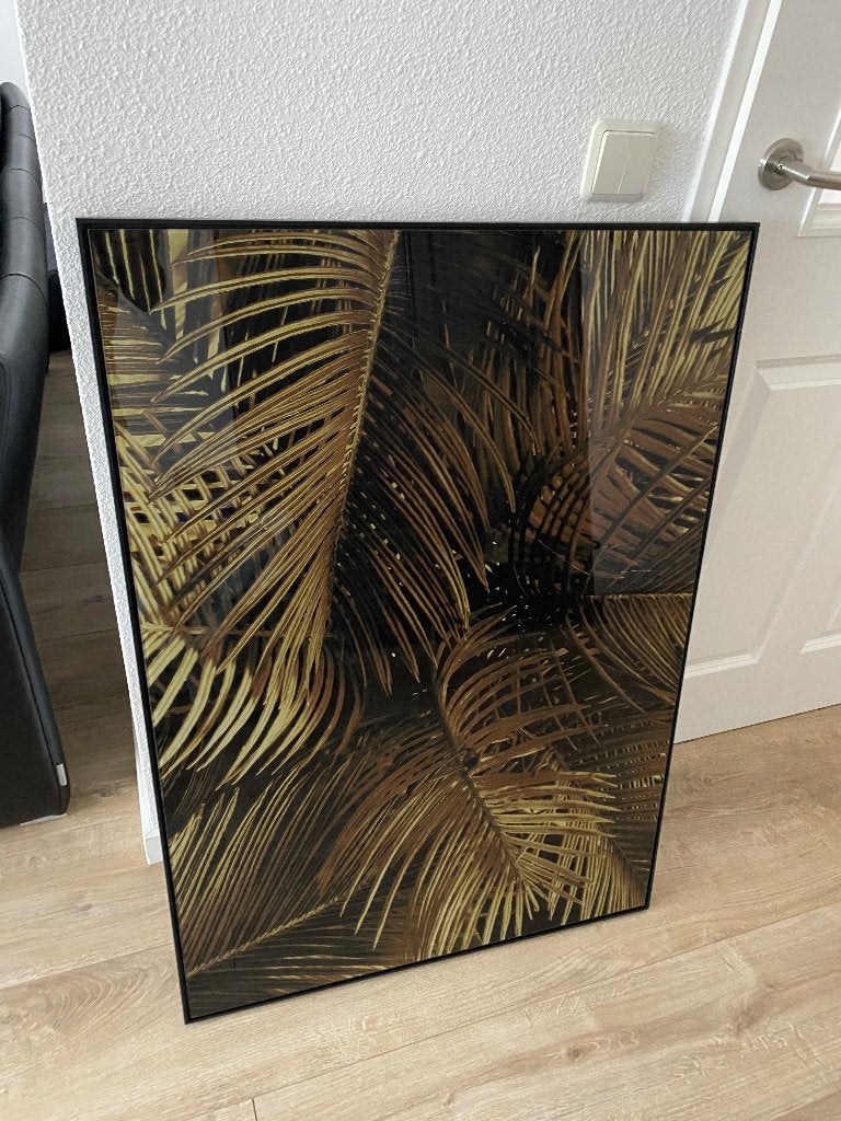 schilderij, Ophalen, Overige materialen, Achter glas