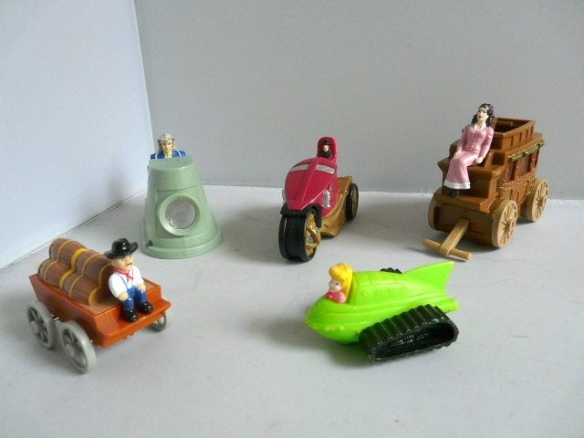 Burger King # diverse items o.a. Wild West Movie koets 5x, Ophalen of Verzenden, Zo goed als nieuw