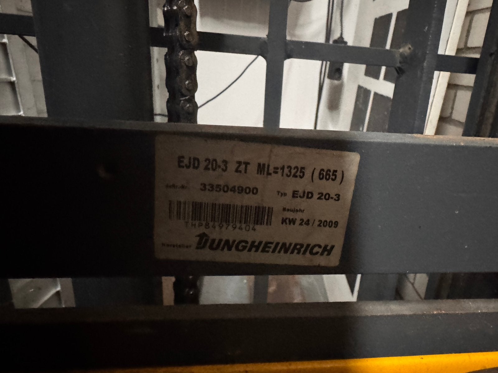 Jungheinrich EJD 20-3 Stapelaar - Elektrisch, 1000 tot 2000 kg, Ophalen of Verzenden, Elektrisch, Stapelaar