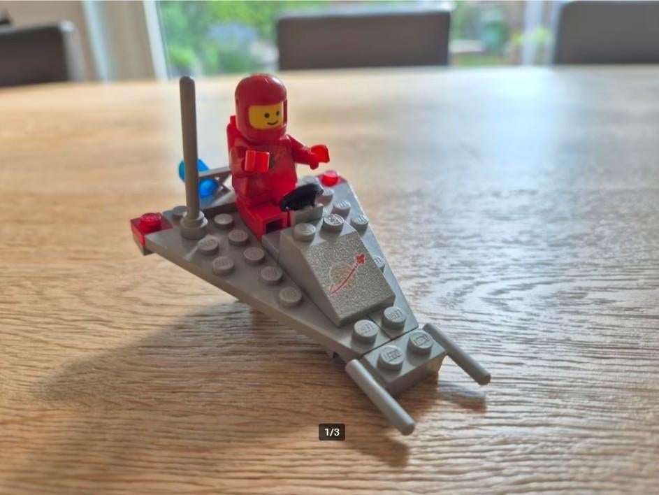 LEGO set 885 Space Scooter, Compleet, Lego, Ophalen of Verzenden, Zo goed als nieuw
