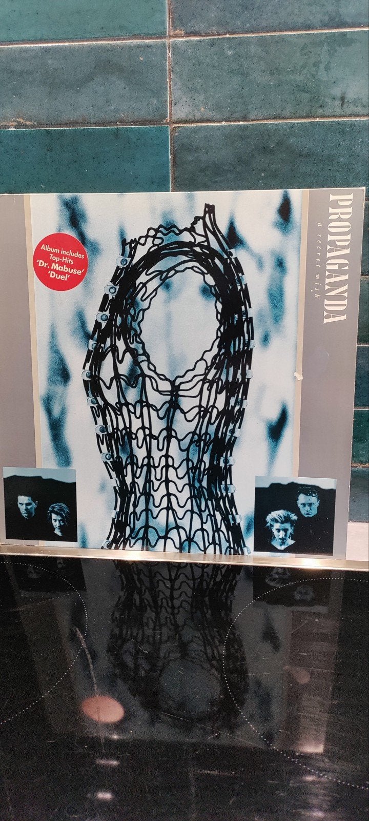 Propaganda - A Secret Wish LP (1985), Cd's en Dvd's, LP, Gebruikt, New wave, Ophalen of Verzenden
