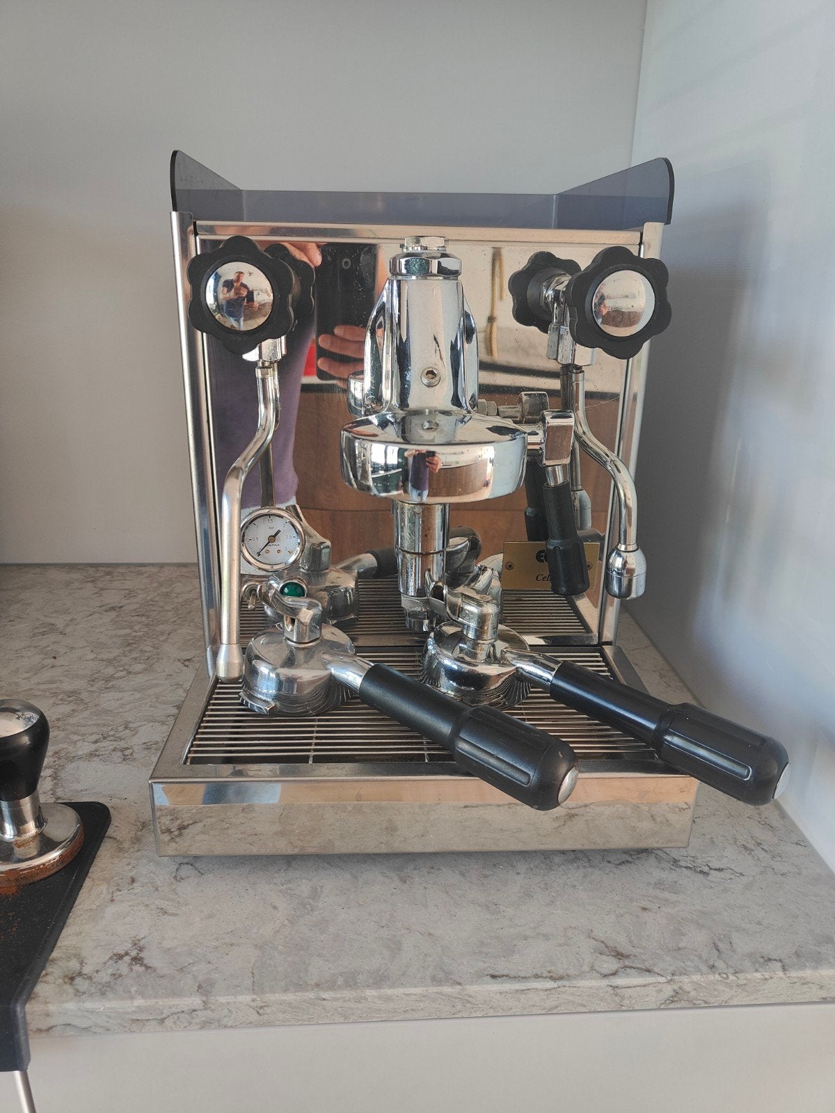 ECM (Rocket) Cellini - E61 // serviced, Ophalen, Espresso apparaat, Zo goed als nieuw, 2 tot 4 kopjes