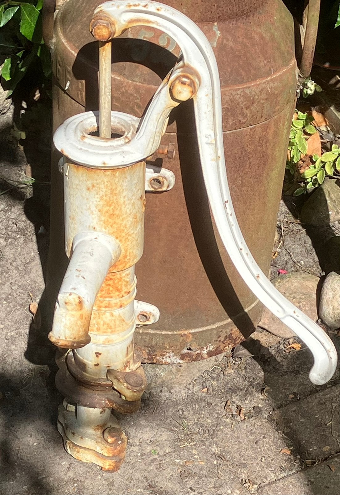 Oude waterpomp, Tuin en Terras, Waterpompen, Ophalen, Gebruikt, Handmatig, Overige typen