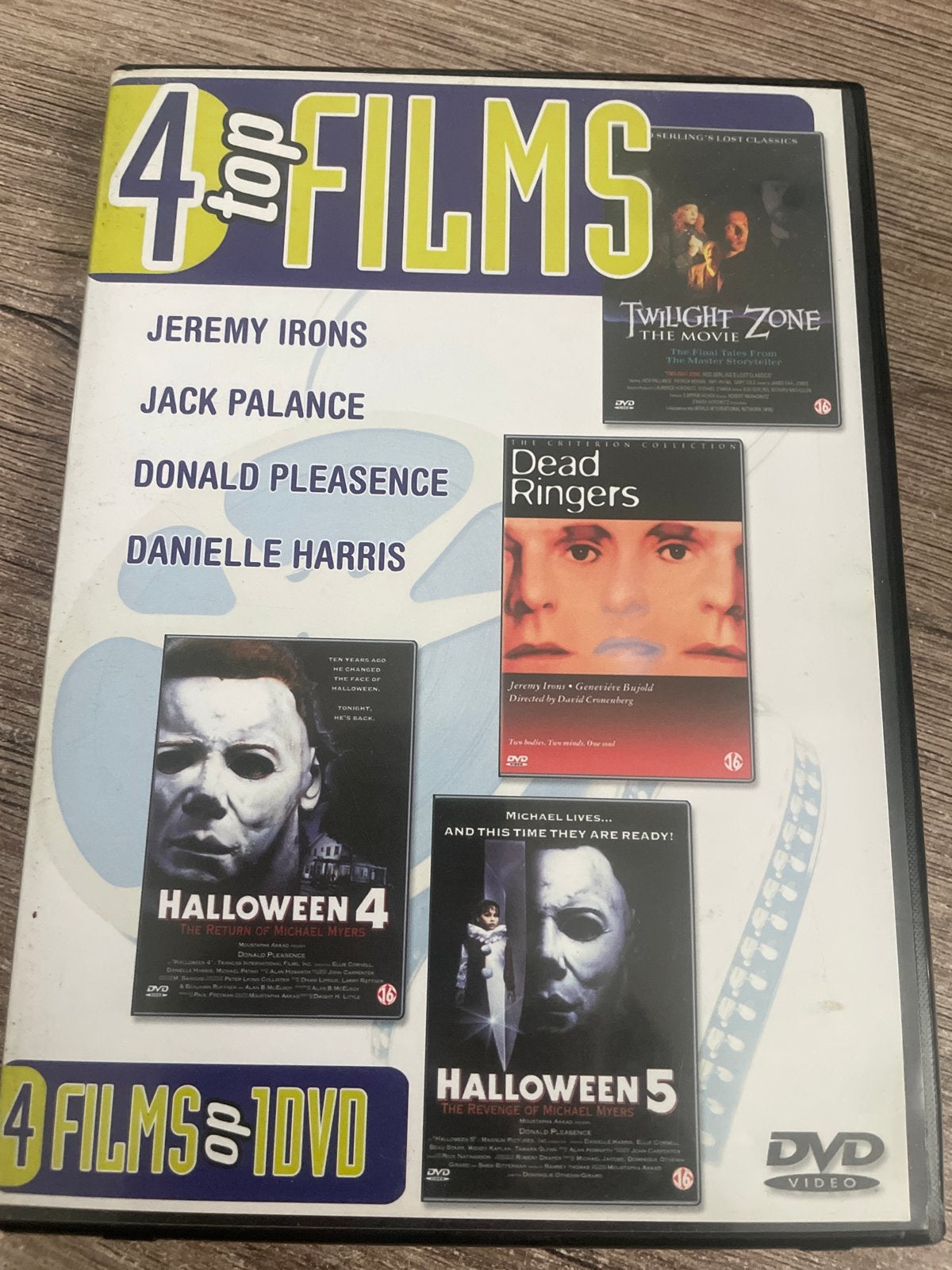 4 Top Films: Halloween 4 & 5, Dead Ringers, Twilight Zone, Engels, Vanaf 16 jaar, Nederlands, Ophalen of Verzenden