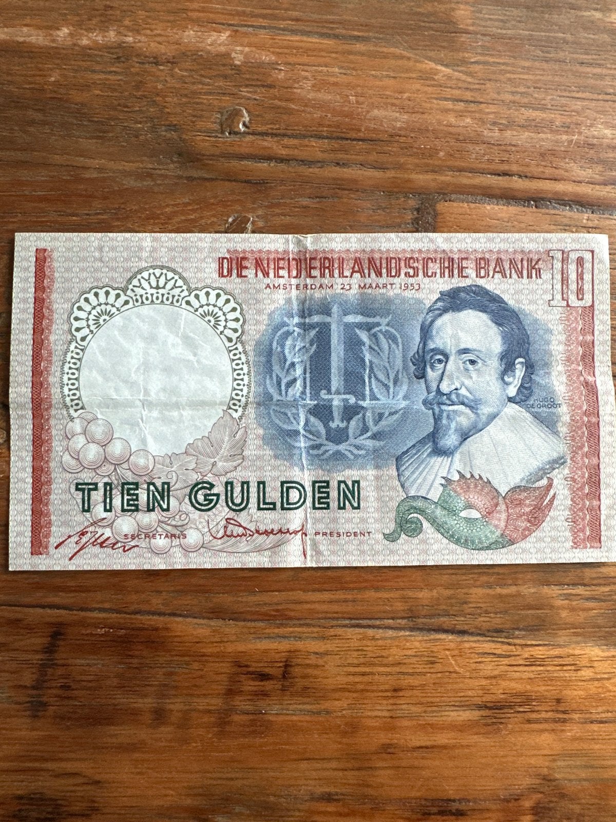 Zeldzaam 10 Gulden biljet uit 1953 - De Nederlandsche Bank, Ophalen of Verzenden, 10 gulden, Los biljet