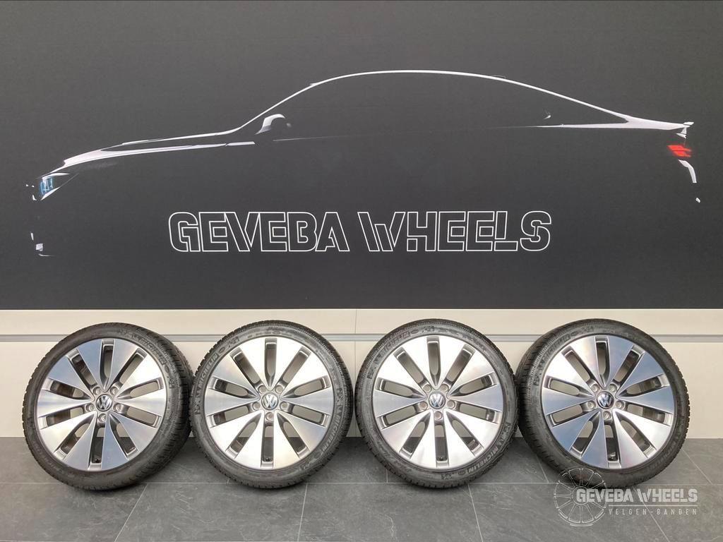 18'' originele Volkswagen Golf / Caddy velgen + winterbanden, 18 inch, Gebruikt, -, -