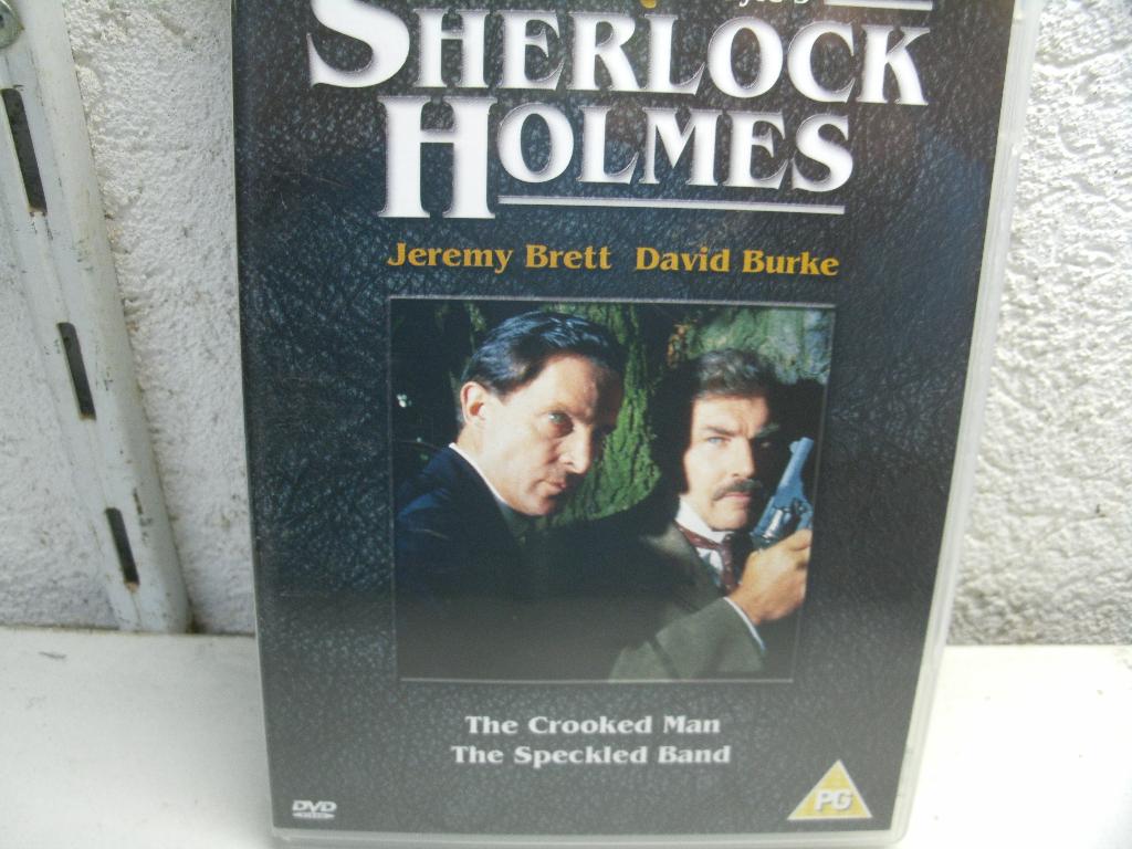 dvd 68b sherlok holmes crooked man & speckled band, Alle leeftijden, Ophalen of Verzenden, Zo goed als nieuw