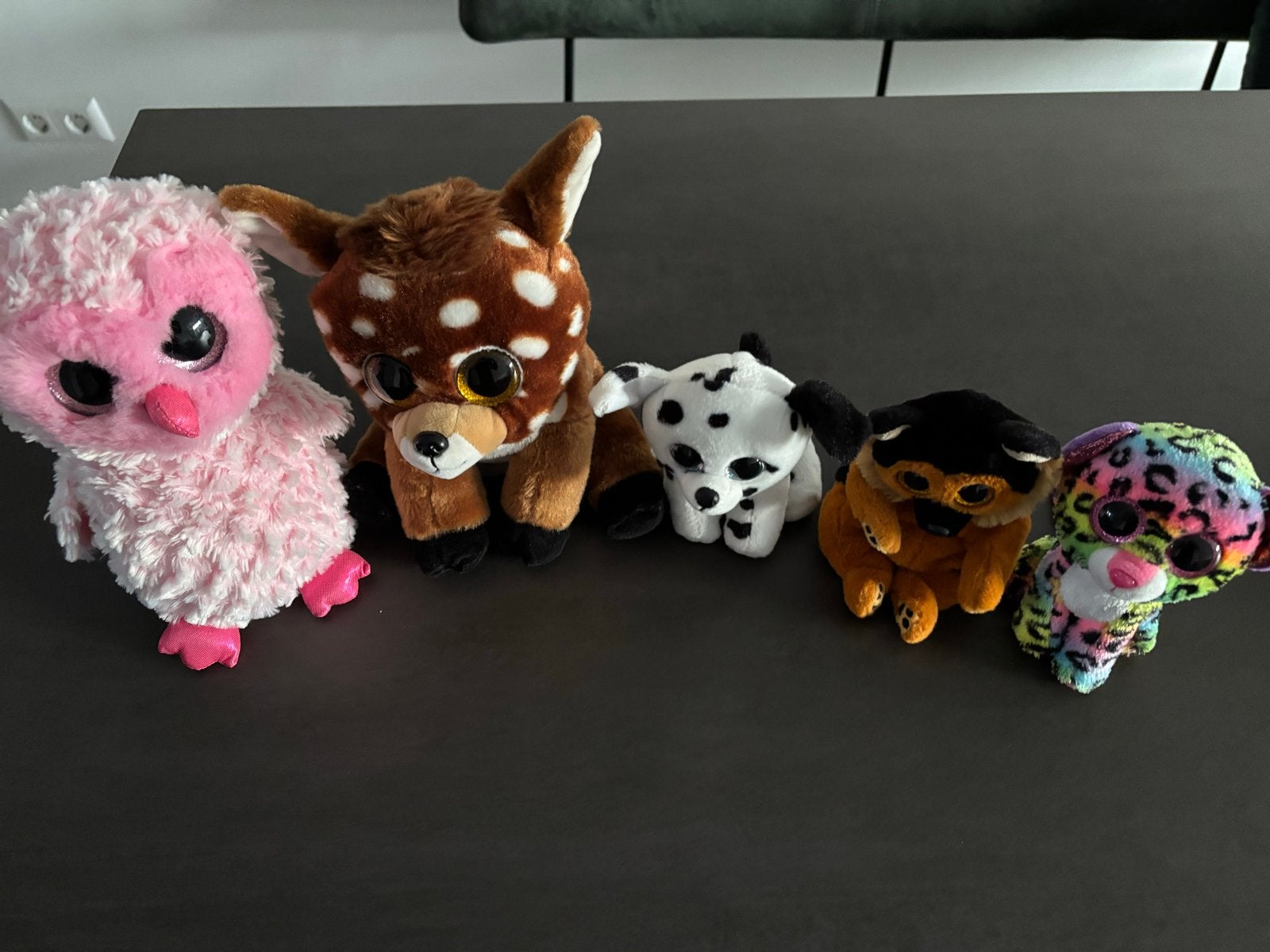 Leuke Ty knuffels - set van 5, Ophalen, Roze, Klein (minder dan 20 cm), Ty