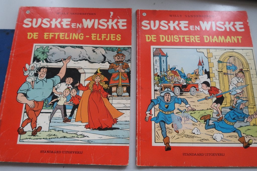 Suske en Wiske, in kleur-1978: no 121-168, Eén stripboek, Ophalen of Verzenden, Gelezen