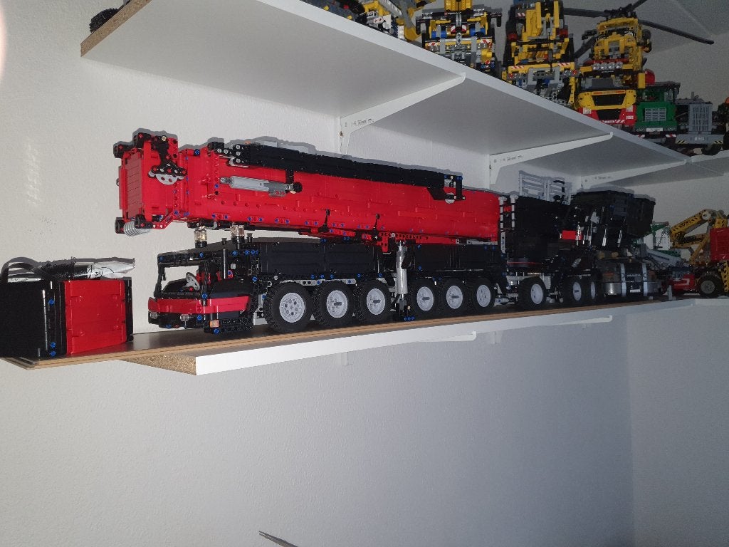 V2 1:20 2.4G 12-Motor 9-Bridge MOC LTM1750-9.1 Mobile, Ophalen, Gebruikt, Lego, Overige typen
