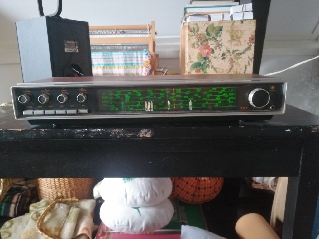 Vintage Philips radio, Ophalen, Gebruikt, Radio