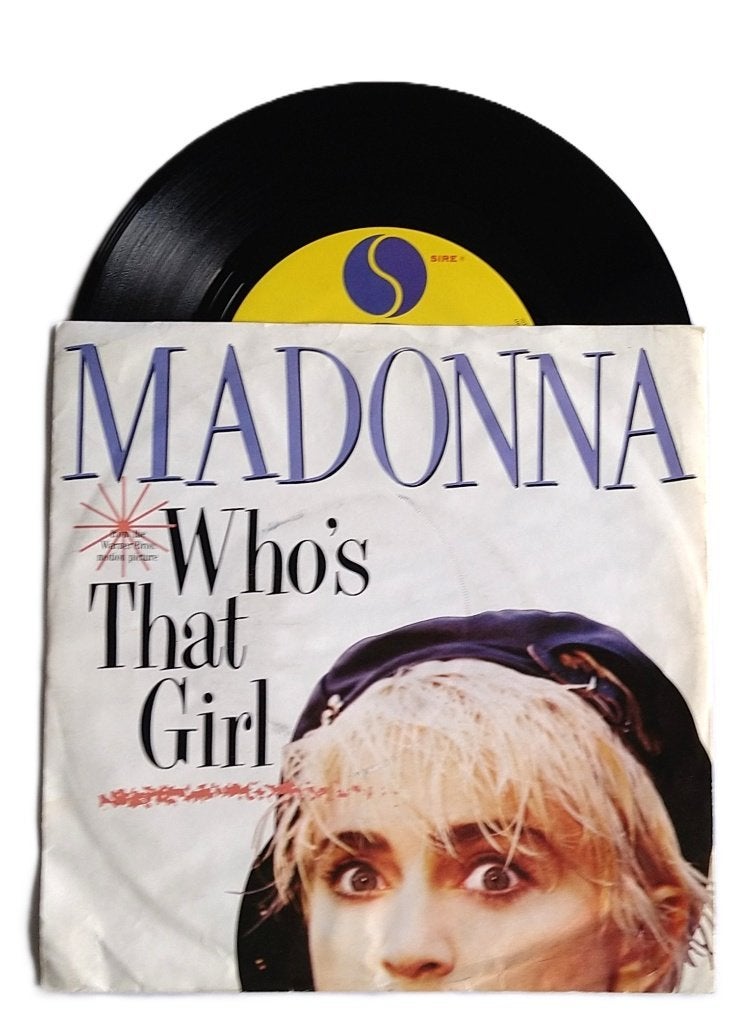 Madonna - Who’s that girl, Verzenden, Zo goed als nieuw, 7 inch, Pop
