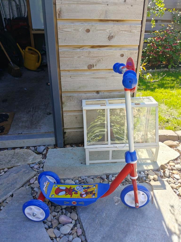 Kinder step spiderman, Ophalen, Nieuw, Gewone step