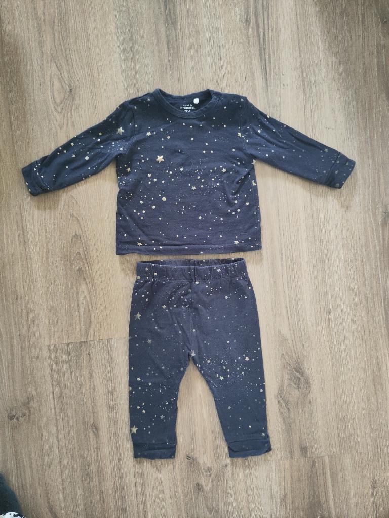 Prénatal peuter pyjama sterren blauw mt 74, Kinderen en Baby's, Nacht- of Onderkleding, Jongetje of Meisje, Ophalen of Verzenden