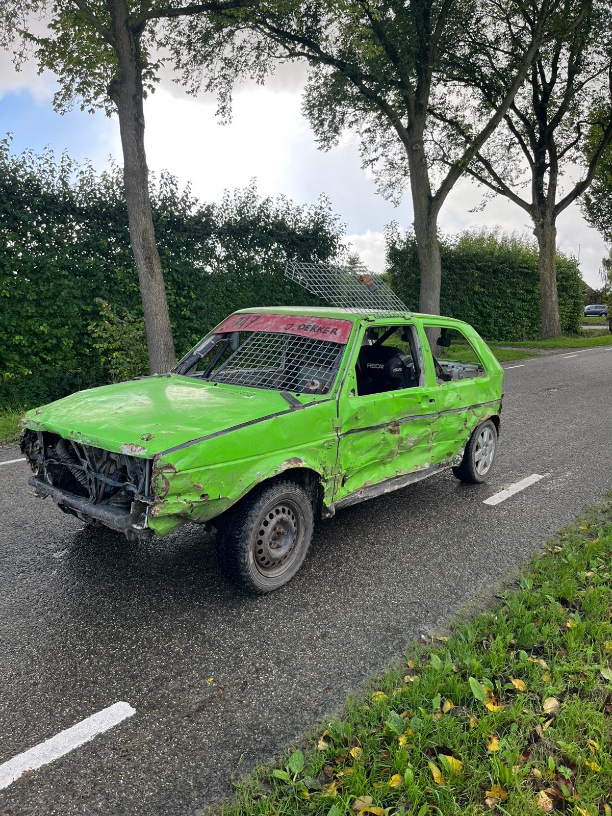 Crossauto hobby golf 2, Ophalen
