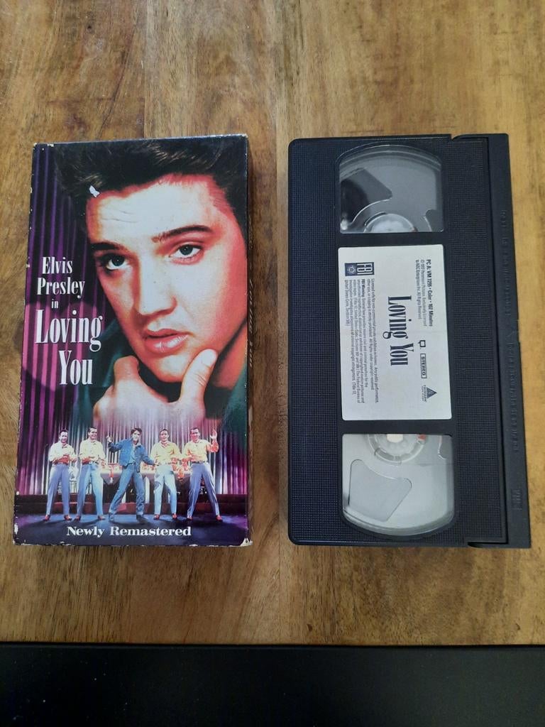Elvis Presley - Loving You VHS - Origineel & Remastered, Cd's en Dvd's, VHS | Film, Alle leeftijden, Ophalen of Verzenden, Gebruikt
