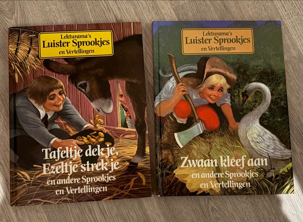 Lekturama Luistersprookjes en Vertellingen - 2 boeken, Boeken, Sprookjes en Fabels, Ophalen of Verzenden, Gelezen