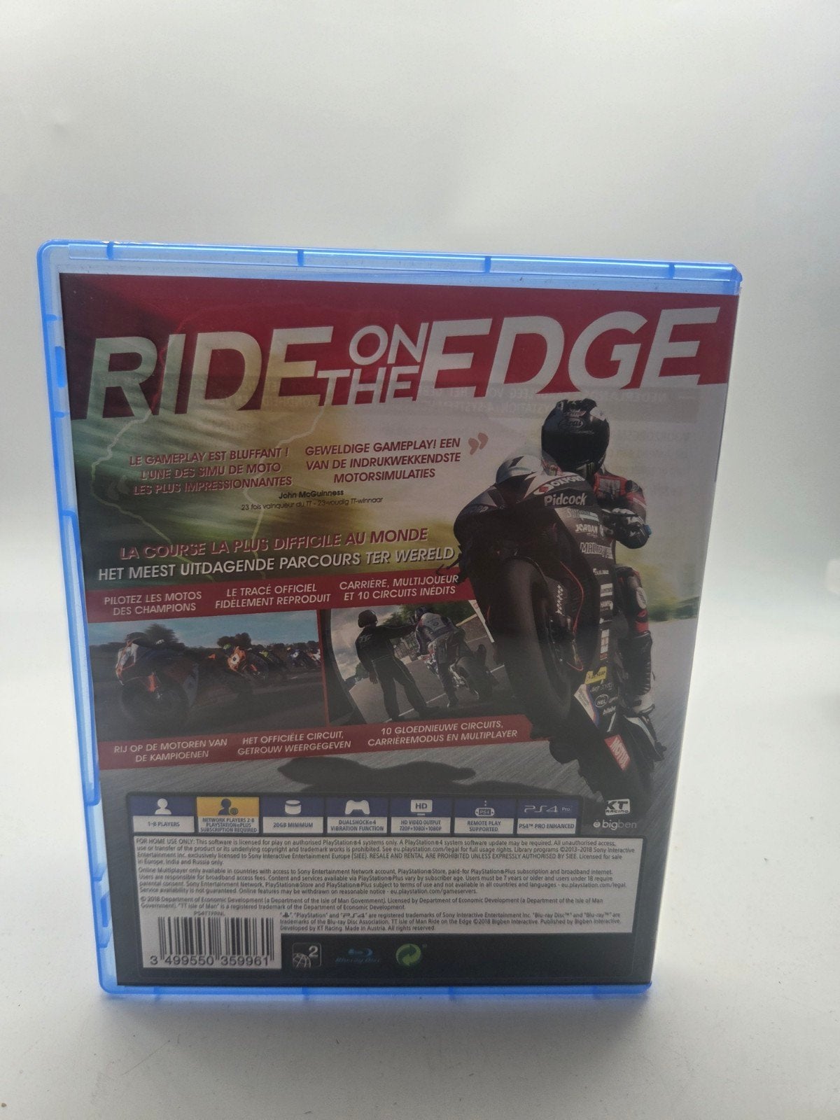 TT Isle of Man: Ride on the Edge - PS4 Racegame, Spelcomputers en Games, Racen en Vliegen, Ophalen of Verzenden, Zo goed als nieuw