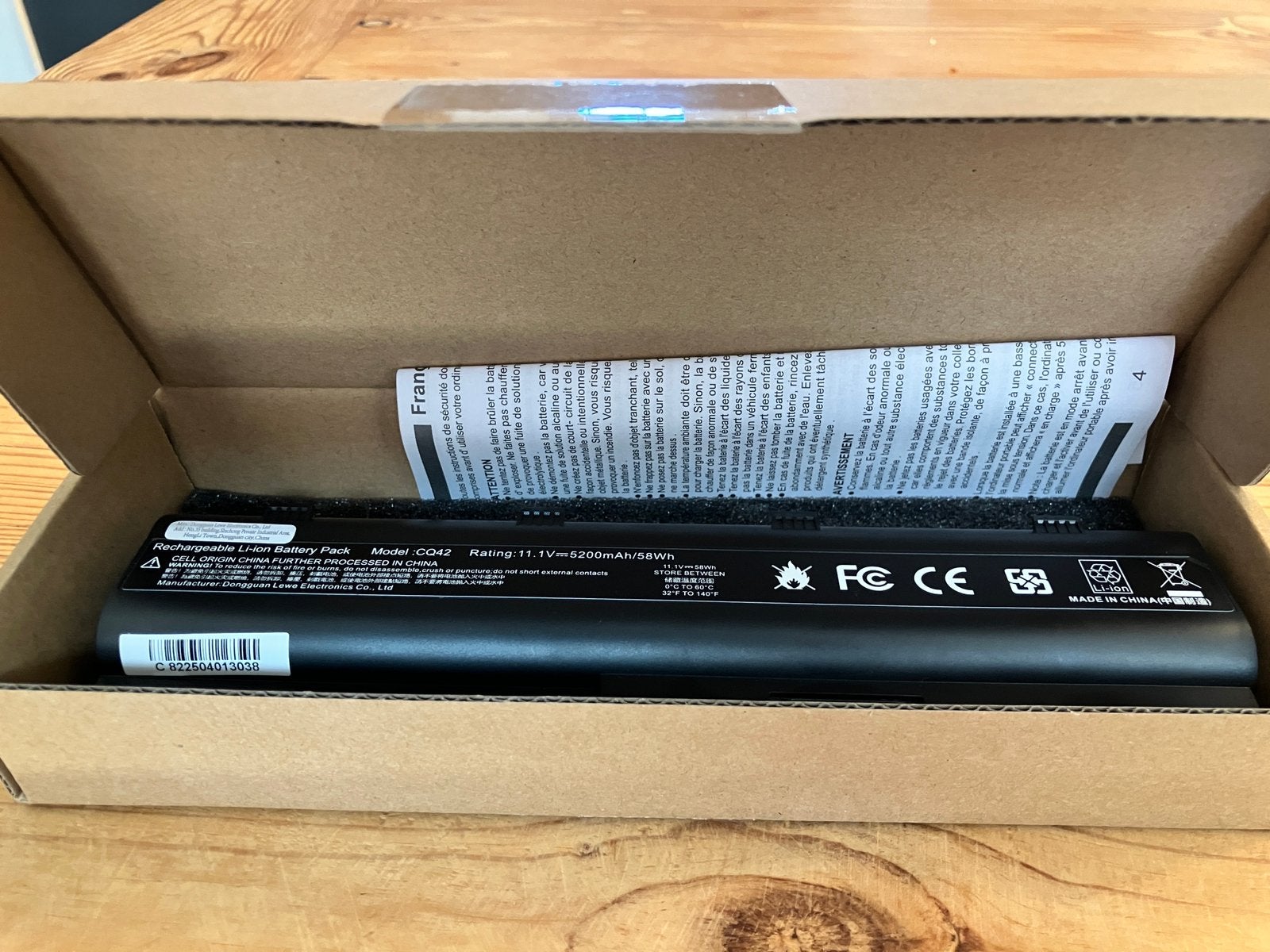 Laptop accu voor HP G62, Ophalen of Verzenden, Nieuw