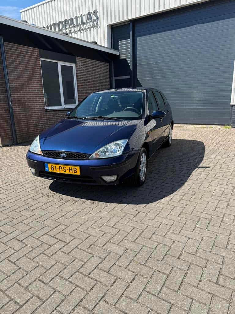 Ford Focus 1.6 I Ghia 2004 Blauw, Auto's, Ford, 1596 cc, 15 km/l, 4 cilinders, Blauw